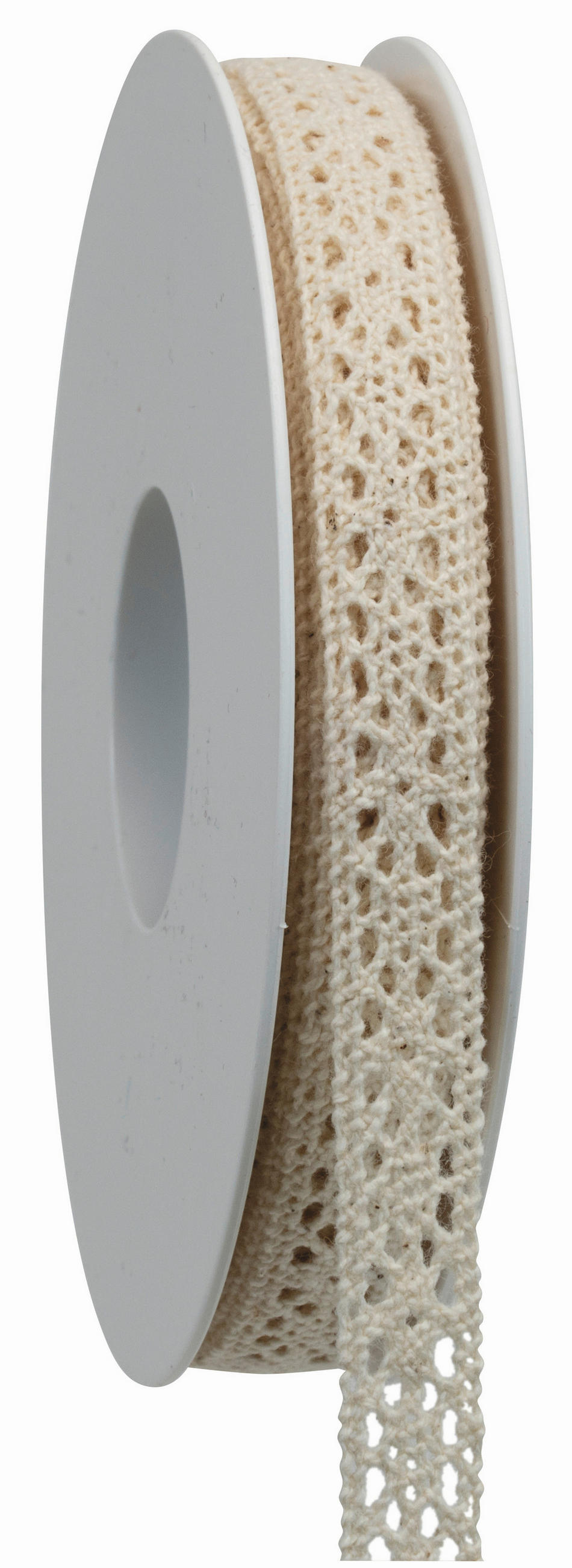 GESCHENKBAND  - Creme, Basics, Textil