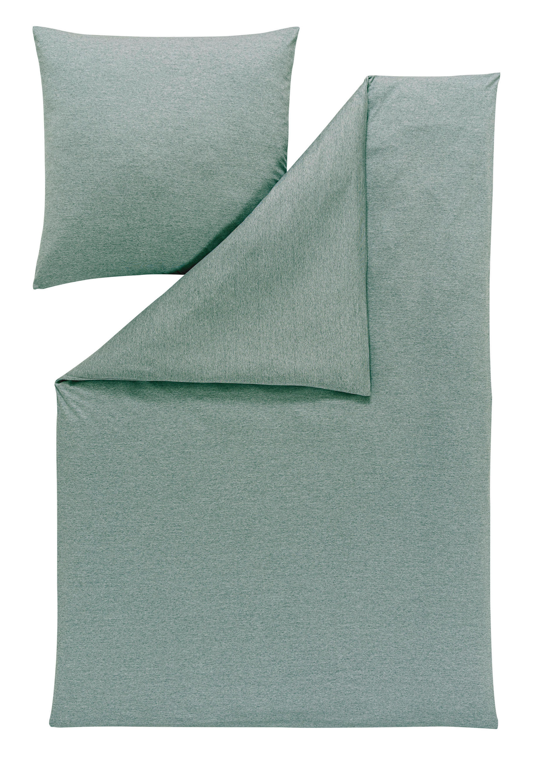 BETTWÄSCHE TAKOMA Interlock-Jersey 135/200 cm  - Mintgrün, Basics, Textil (135/200cm) - Estella