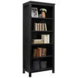 REGALELEMENT  80/200/47 cm Schwarz  - Schwarz, Design, Holzwerkstoff (80/200/47cm) - Carryhome
