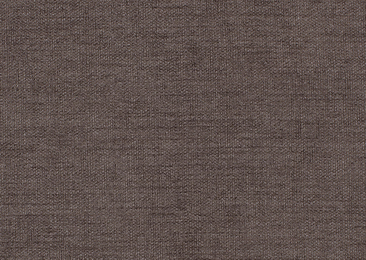 ECKSOFA Braun Webstoff  - Alufarben/Braun, Design, Textil/Metall (205/308cm) - Sedda