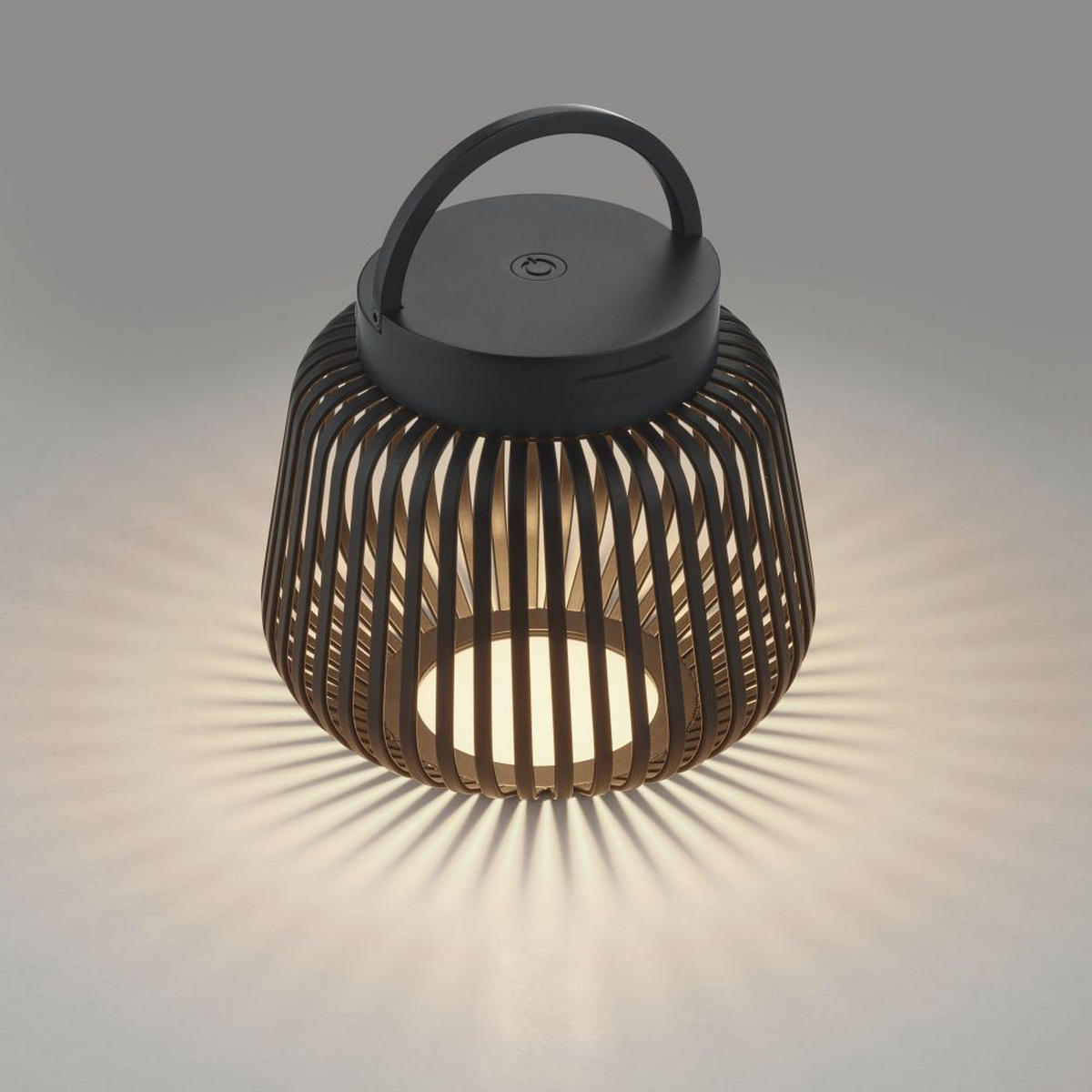 LED-TISCHLEUCHTE LITO LED 13,5/12,0 cm  - Schwarz, KONVENTIONELL, Metall (13,5/12,0cm) - Blomus