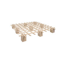 FUTONBETT 200/200 cm  in Buchefarben  - Buchefarben, Design, Holz (200/200cm) - Tojo