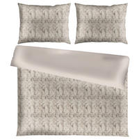 POSTELJINA   - bež, Konvencionalno, tekstil (240/220cm) - Novel