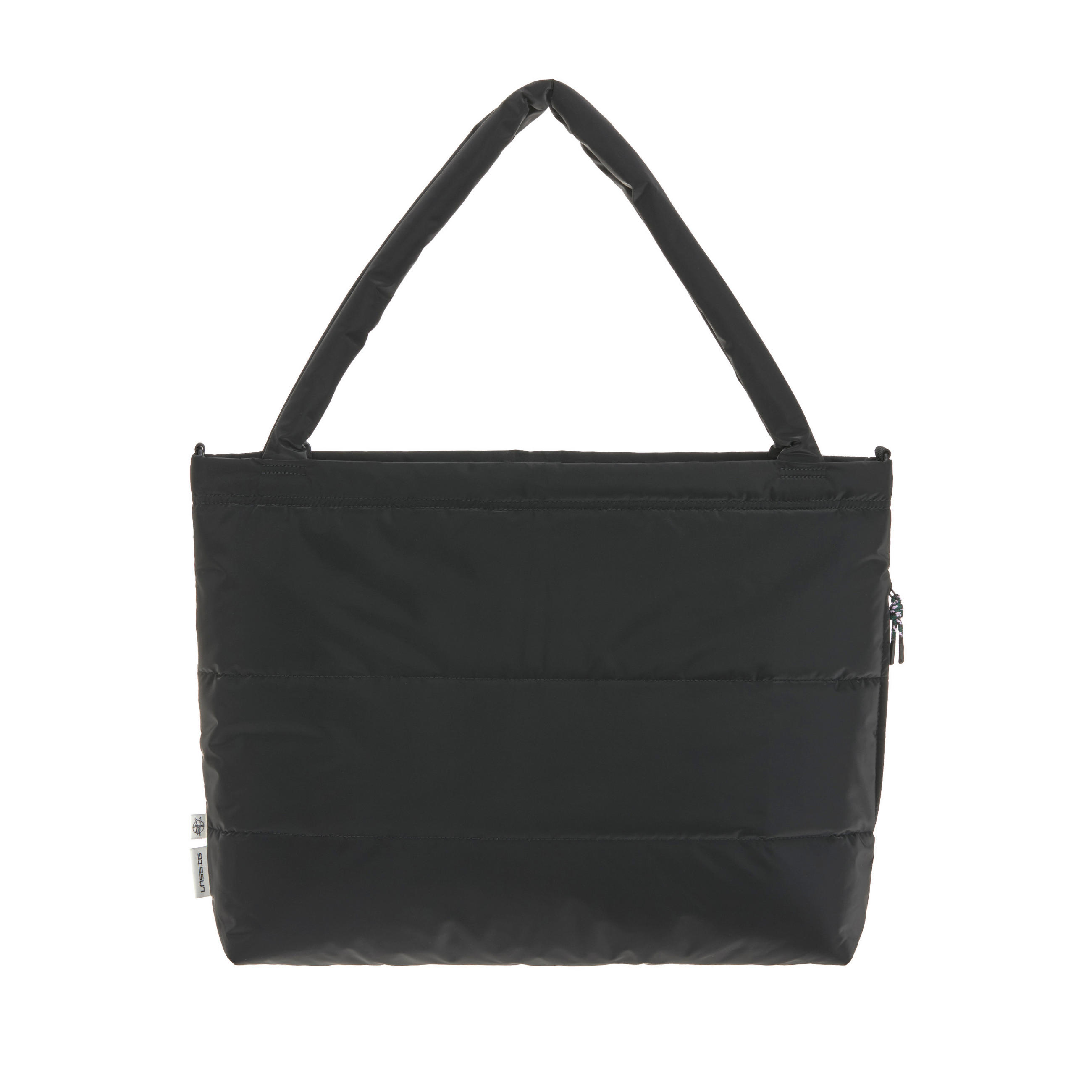 Lässig Wickeltasche Shopper Mix Schwarz 11x44x38 cm