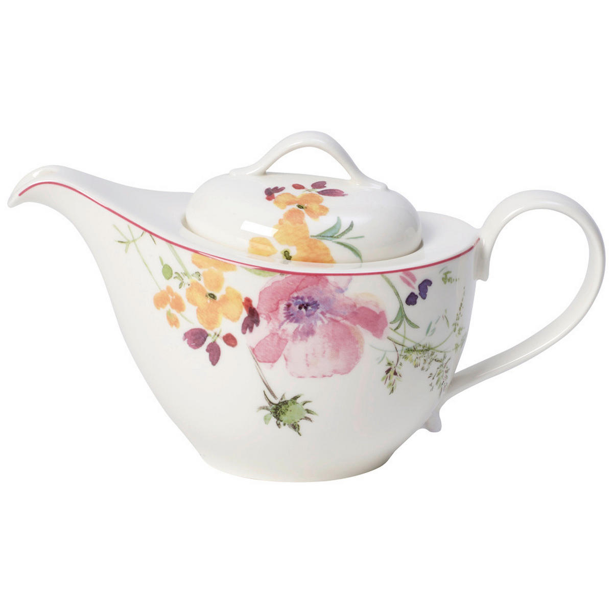 ČAJOVÁ KANVICA Mariefleur Tea  - biela, Lifestyle, keramika (0,62l) - Villeroy & Boch