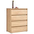 KOMMODE 80/103/48 cm - Alufarben/Sonoma Eiche, Design, Holzwerkstoff/Kunststoff (80/103/48cm) - Carryhome KOMMODE 80/103/48 cm - Alufarben/Sonoma Eiche, Design, Holzwerkstoff/Kunststoff (80/103/48cm) - Carryhome