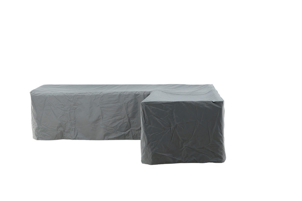 SCHUTZHÜLLE Grau   - Grau, MODERN, Kunststoff (100/84/325cm) - Gardenson