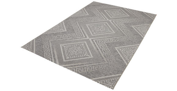 OUTDOORTEPPICH 160/230 cm Trinidad Grau  - Grau, Design, Kunststoff/Textil (160/230cm) - Novel