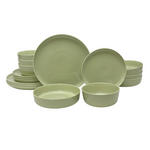 KOMBISERVICE Colori verde 24-teilig  - Grün, Trend, Keramik - Novel