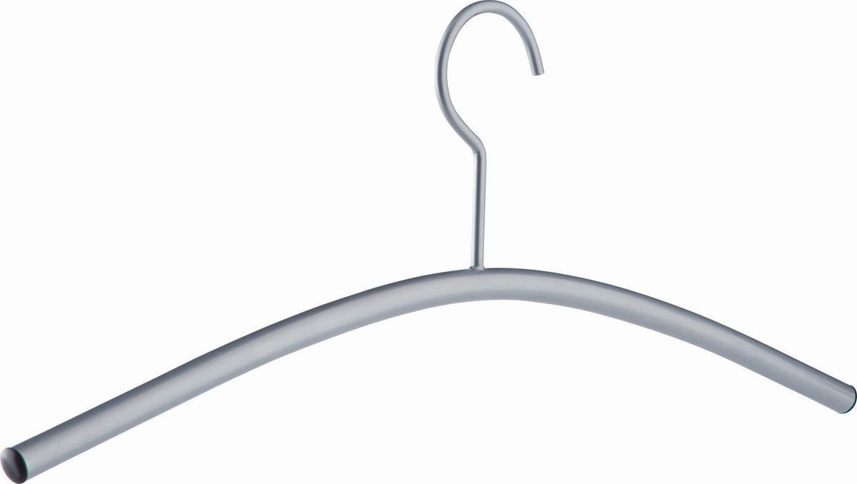 KLEIDERBÜGEL 45 cm Metall  - Alufarben, Metall (45cm) - Carryhome