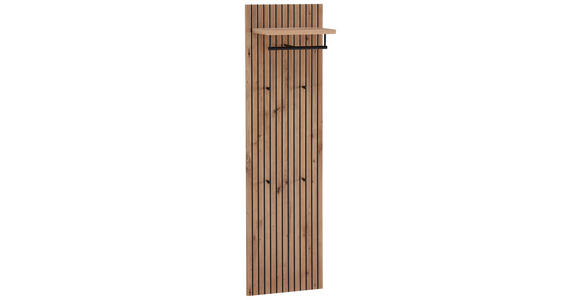 GARDEROBE 306/179/37 cm  - Eiche Artisan/Weiß, Design, Holzwerkstoff (306/179/37cm) - Voleo