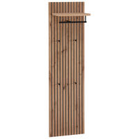 PANEL ZA ODLAGANJE KAPUTA  hrast artisan   pločasti materijal  - hrast artisan, Moderno, pločasti materijal (42/151/30cm) - Voleo