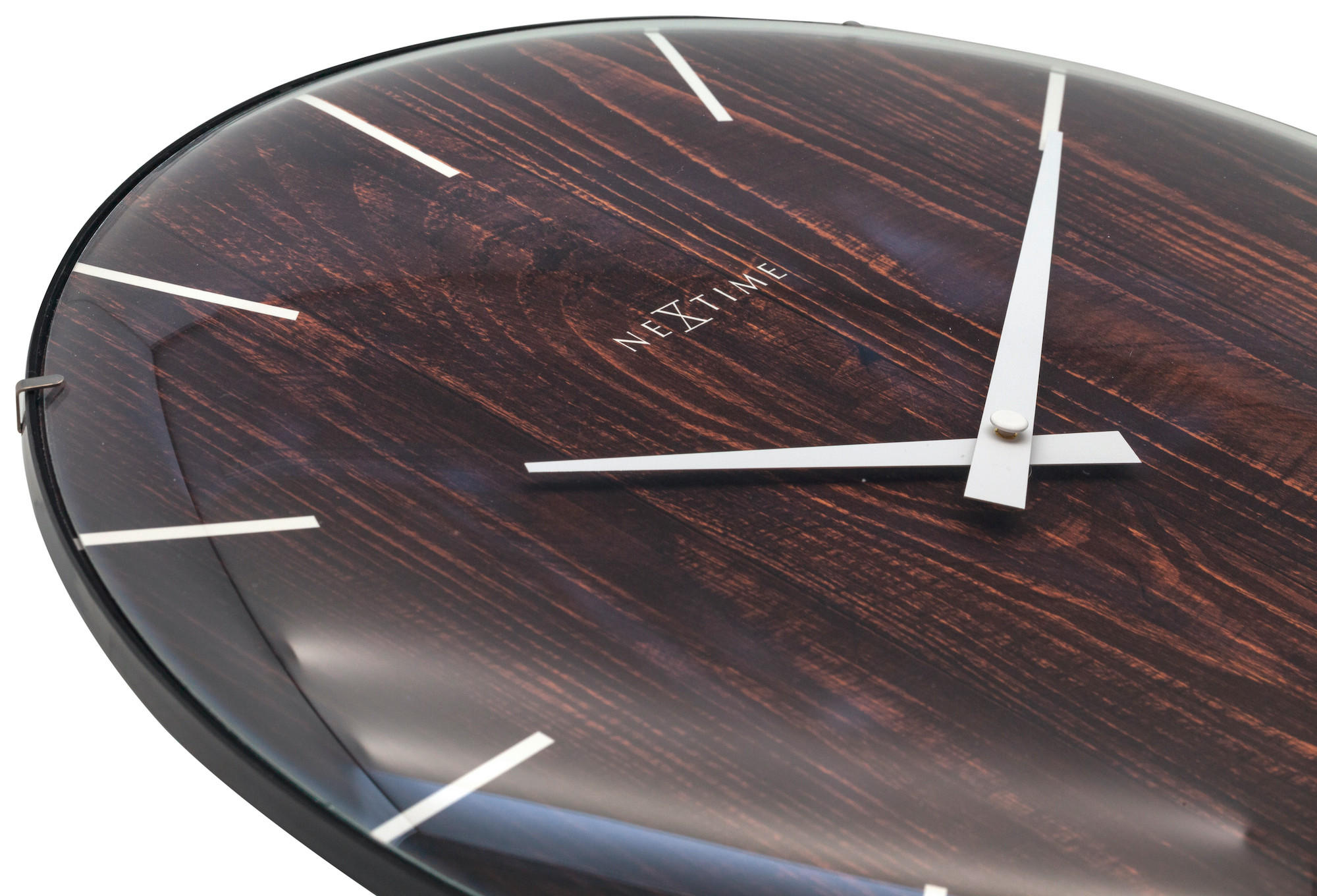 WANDUHR 35/35/3 cm   - Braun, Basics, Glas (35/35/3cm)