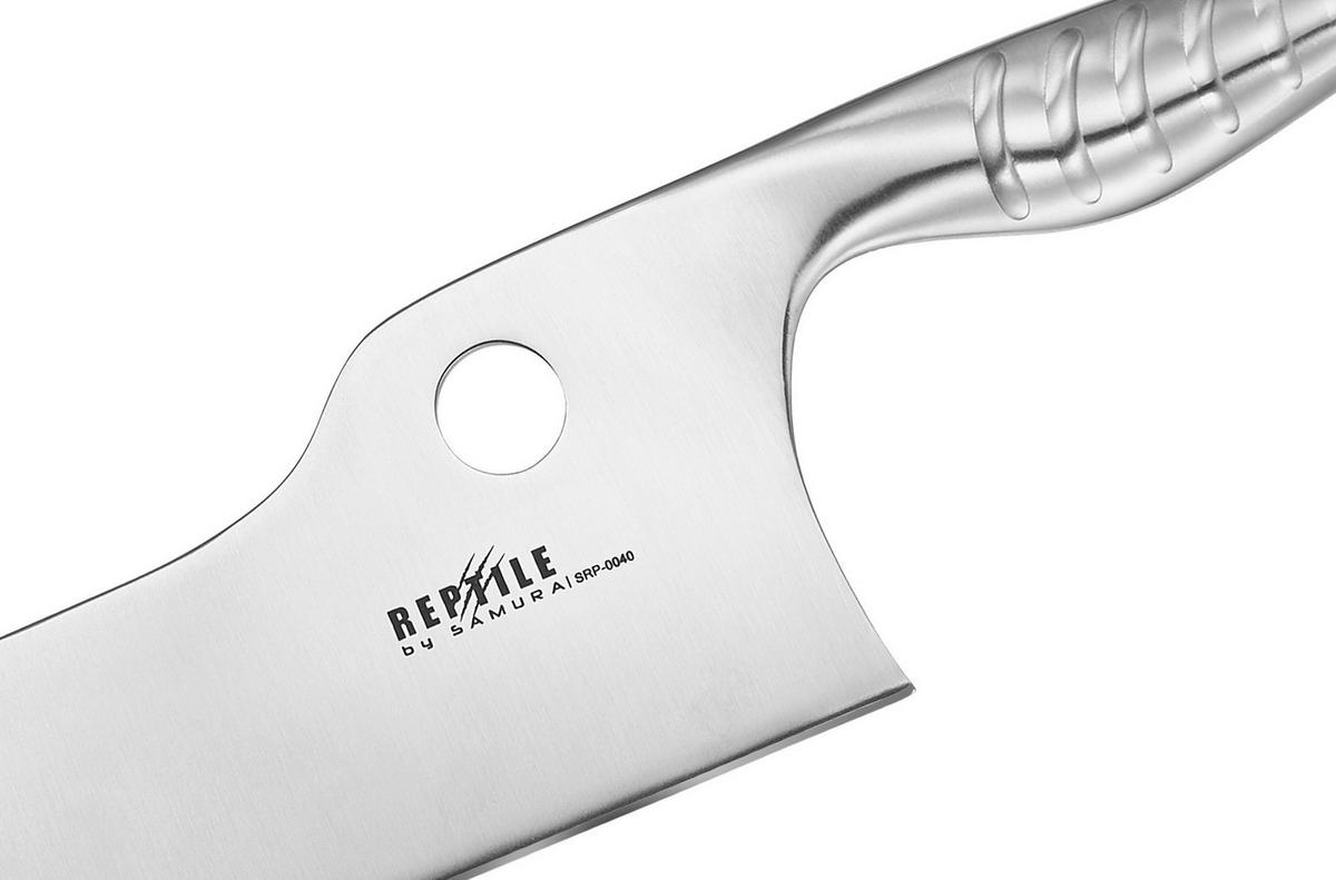 NOŽ KUHINJSKI  REPTILE        30 cm    oplemenjeni čelik - srebrne boje, Basics, metal (30cm) - Samura