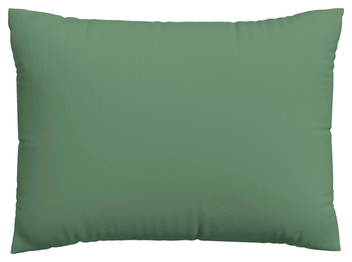 KOPFPOLSTERBEZUG EASY JERSEY 70/90 cm  - Grün, Basics, Textil (70/90cm) - Schlafgut