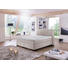 BOXSPRINGBETT "OCEAN" Webstoff 120/200 cm INKL. Topper - Beige/Schwarz, Design, Holz/Textil (120/200cm) - Novel