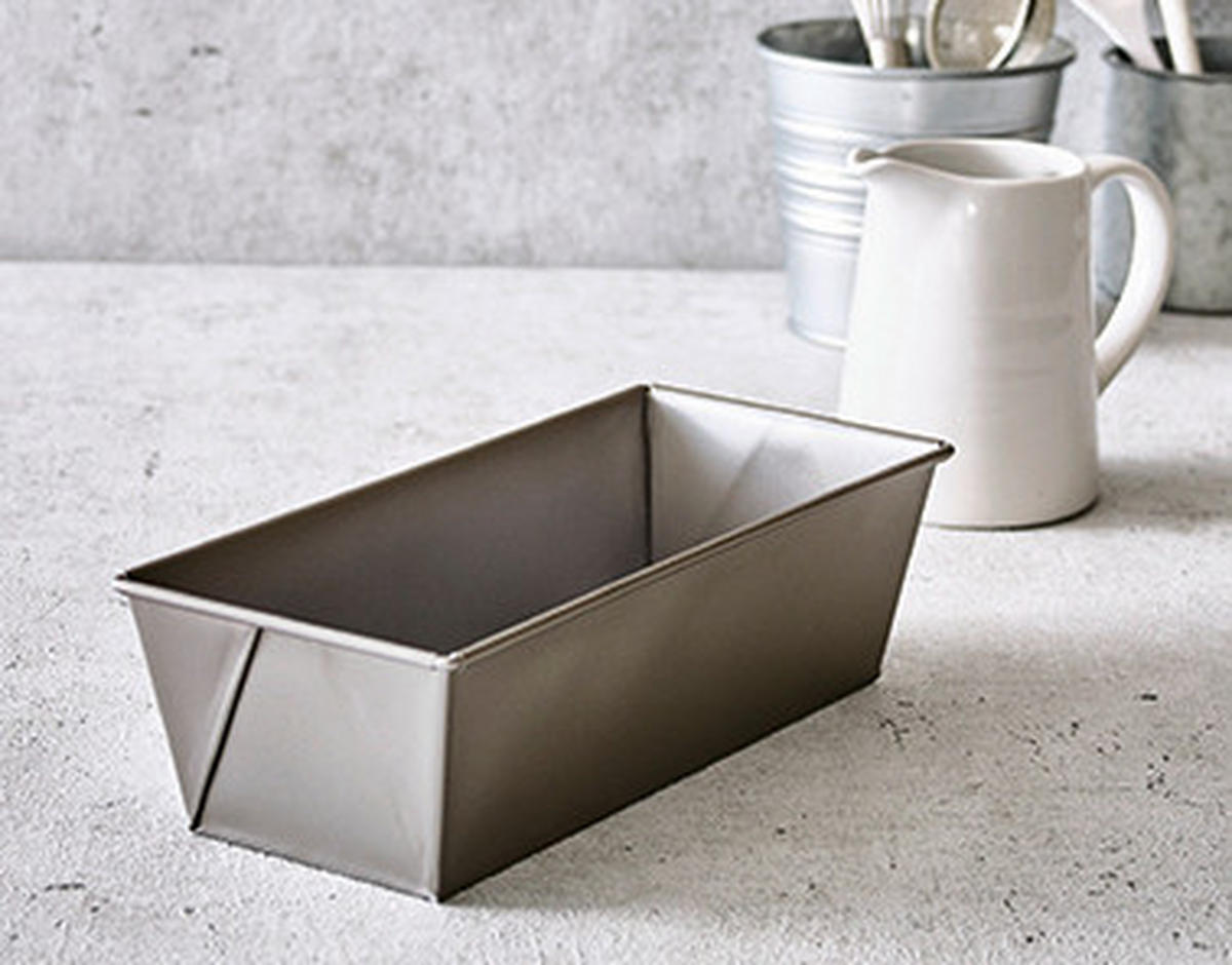 KASTENFORM  - Grau, KONVENTIONELL, Metall (11,5/7,5/30cm) - Birkmann