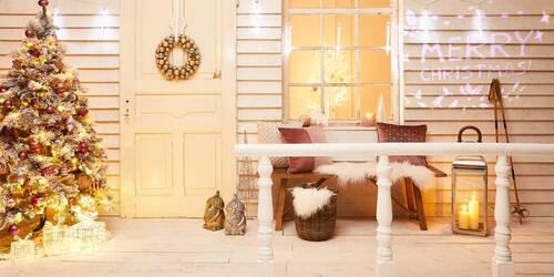 DEKOZWERG  - Goldfarben, Trend, Kunststoff (17/17/29,5cm) - X-Mas