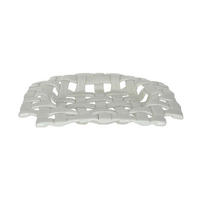 DEKOSCHALE - Weiß, Design, Keramik (21/21/3cm) - Ambia Home