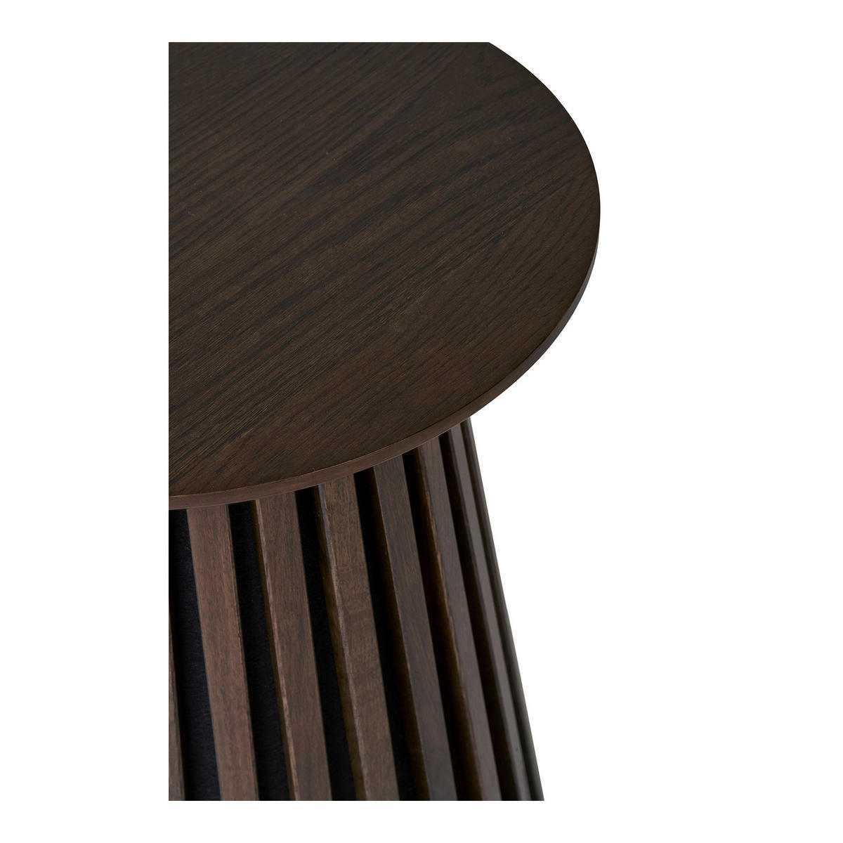 BEISTELLTISCH 40/50/40 cm Osaka Dunkelbraun rund  - Dunkelbraun, Basics, Holzwerkstoff (40/50/40cm)