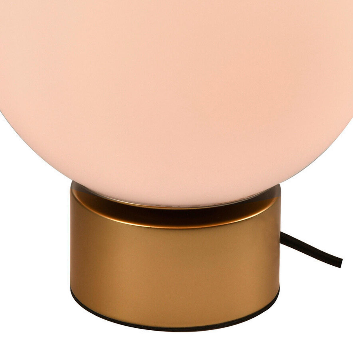 TISCHLEUCHTE 20/22,5 cm   - Goldfarben, KONVENTIONELL, Glas/Metall (20/22,5cm)