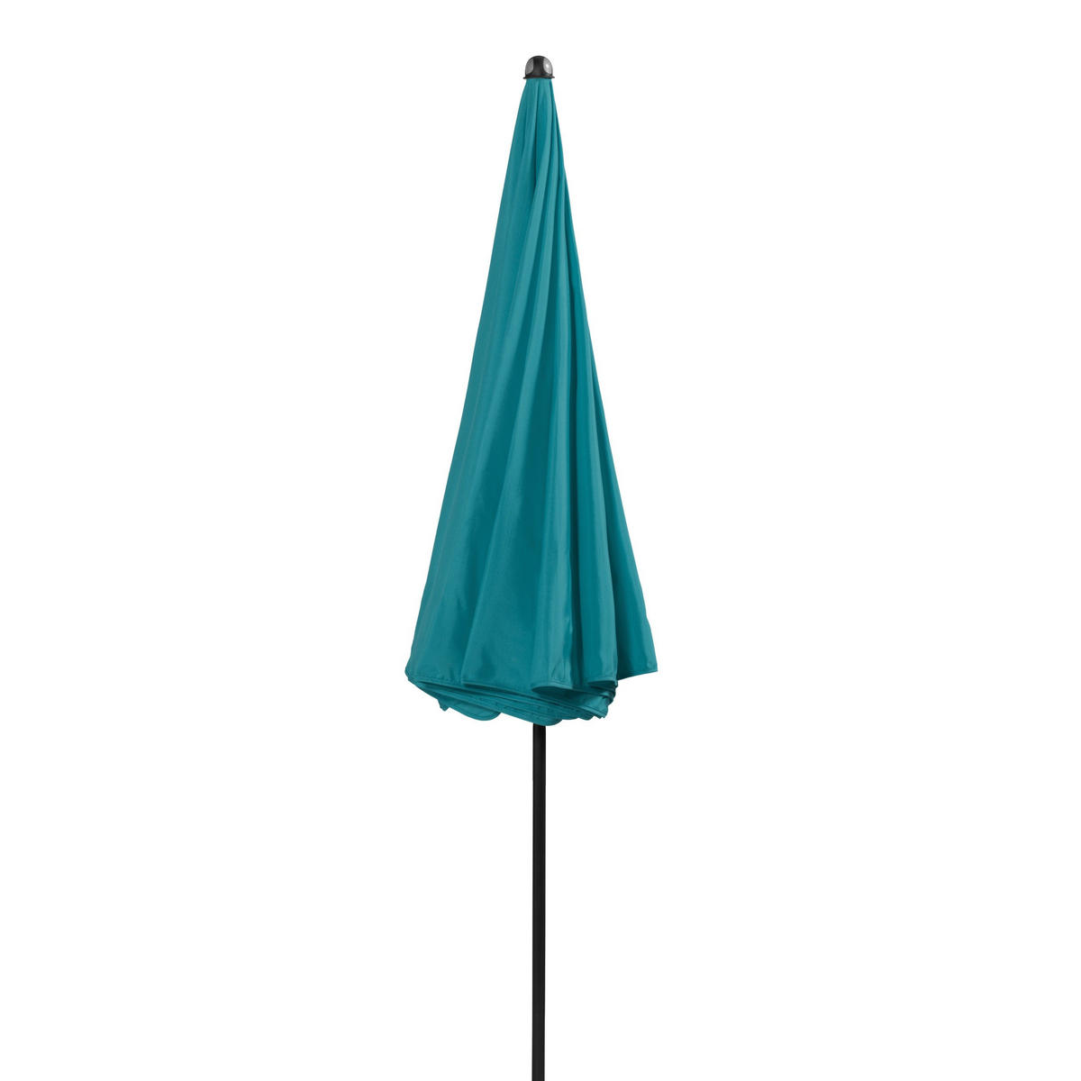 SONNENSCHIRM 200 cm Petrol  - Anthrazit/Petrol, Basics, Textil/Metall (200/200cm) - Doppler