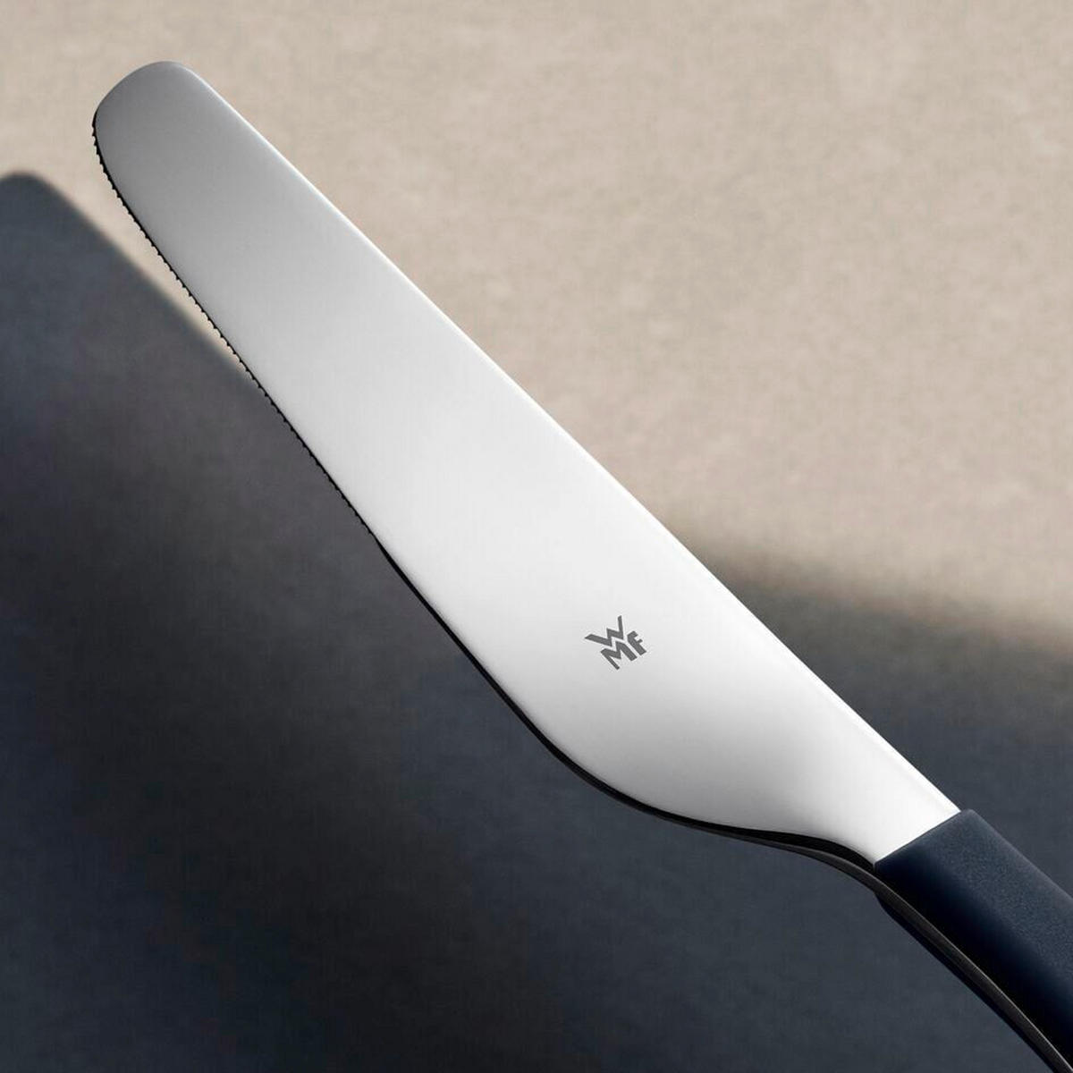 BESTECKSET Emotion 30-teilig Edelstahl  für 6 Personen  - Blau, Basics, Metall (12,5/12,5/25cm) - WMF