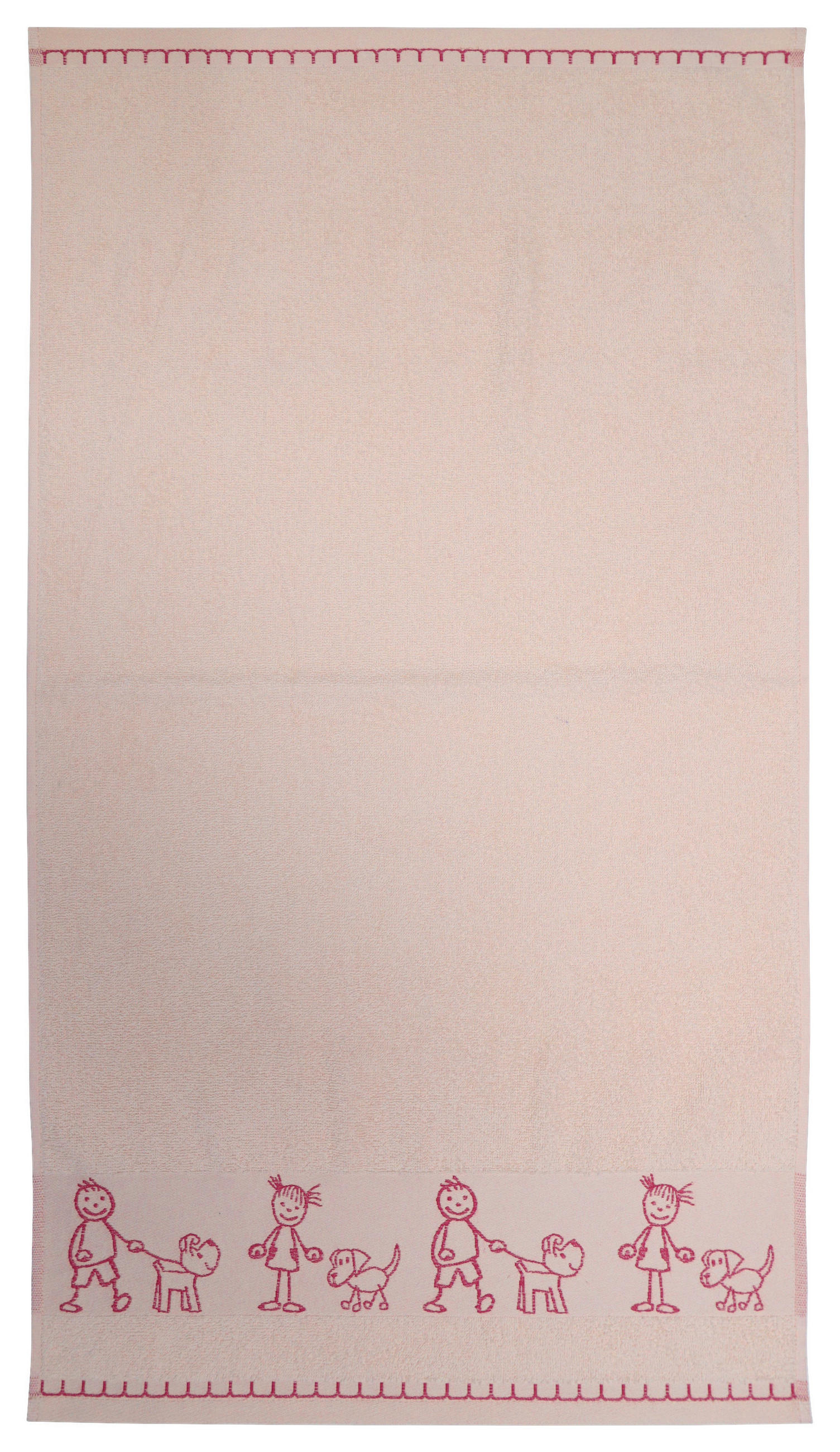 RUČNÍK, 70/130 cm, růžová - růžová, Konvenční, textil (70/130cm) - Ben'n'jen