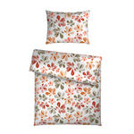 BETTWÄSCHE Satin 140/200 cm  - Rotbraun/Orange, Design, Textil (140/200cm) - Esposa