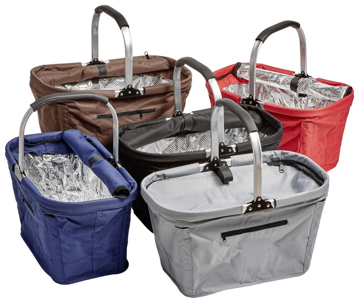 EINKAUFSKORB 30 L  - Rot, Basics, Kunststoff/Metall (50/27/27cm) - Boxxx