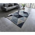 WEBTEPPICH 160/230 cm Beige, Blau, Schwarz - Blau/Beige, Textil/Weitere Naturmaterialien (160/230cm) - Novel