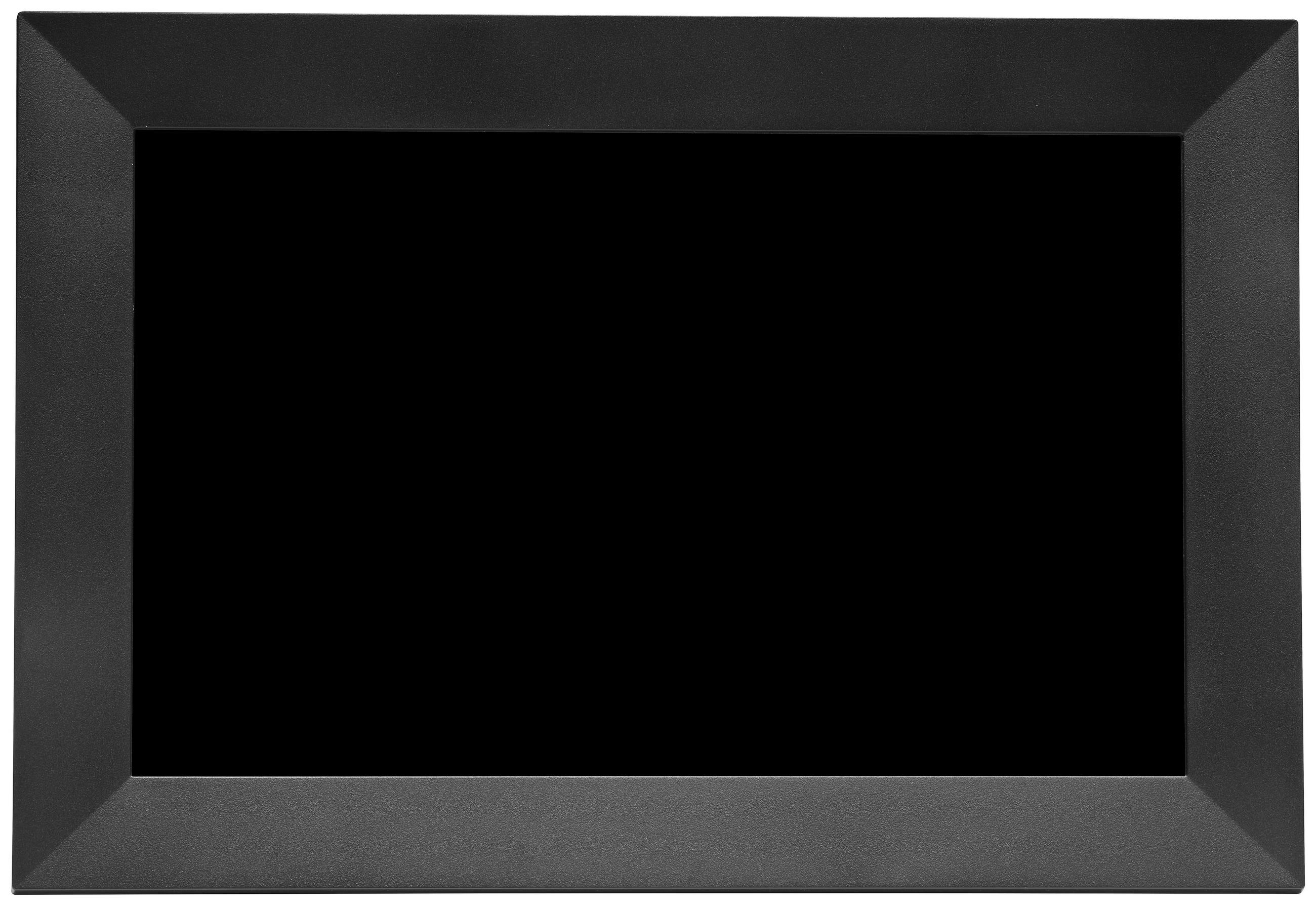 DIGITALER BILDERRAHMEN - Schwarz, Design, Kunststoff (26,3/18,3/2,2cm) - DENVER