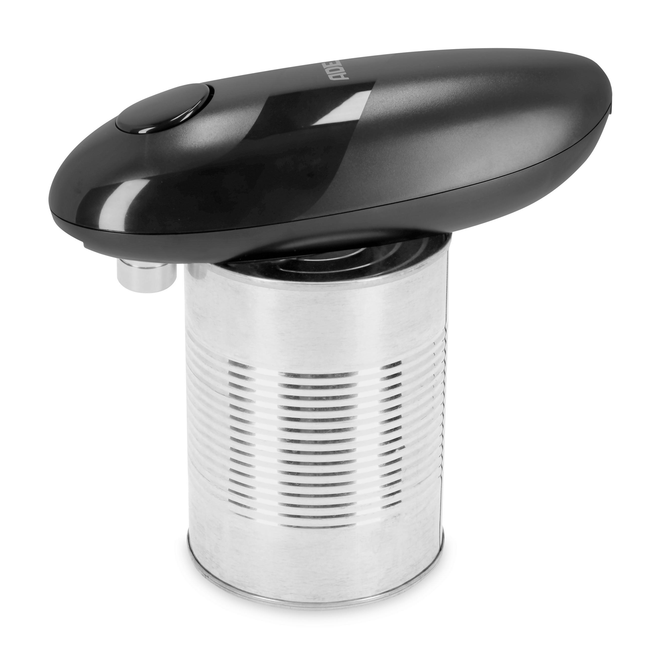 DOSENÖFFNER  - Schwarz, Basics, Kunststoff/Metall (17,7/6,8/6,5cm)