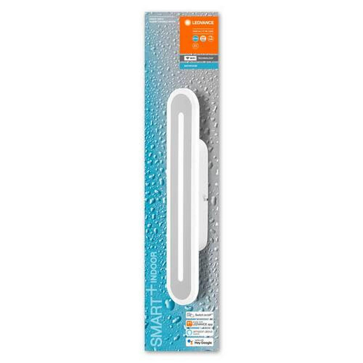 SPIEGELLEUCHTE Smart Wifi Orbis Bath 40/7/5 cm   - Weiß, Design, Metall (40/7/5cm) - Ledvance