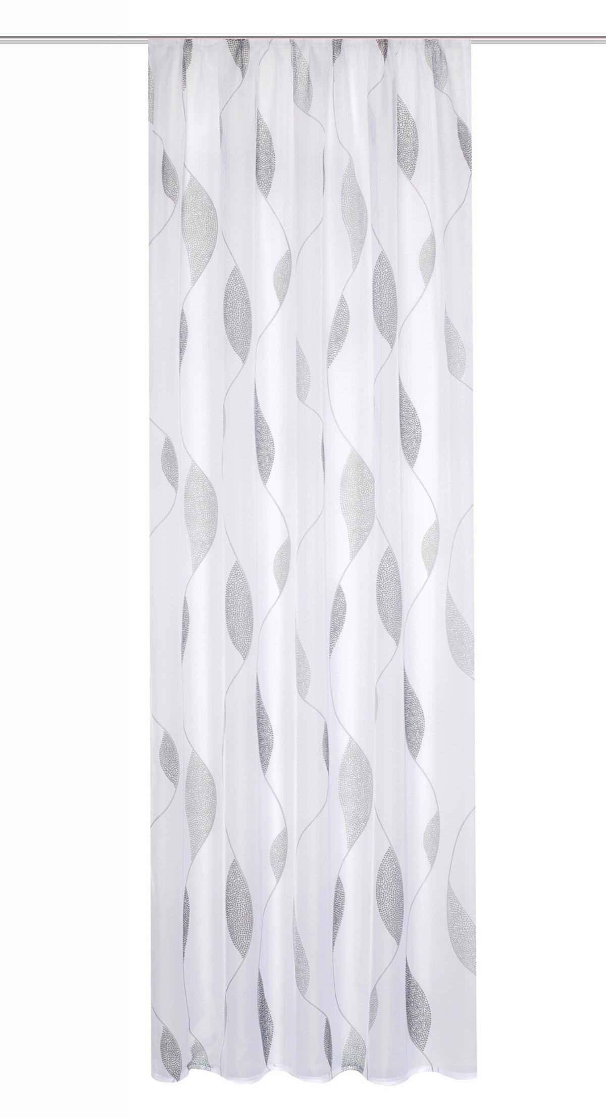 HOTOVÝ ZÁVĚS, průhledné, 140/245 cm - šedá/šedohnědá, Konvenční, textil (140/245cm) - Schmidt W. Gmbh