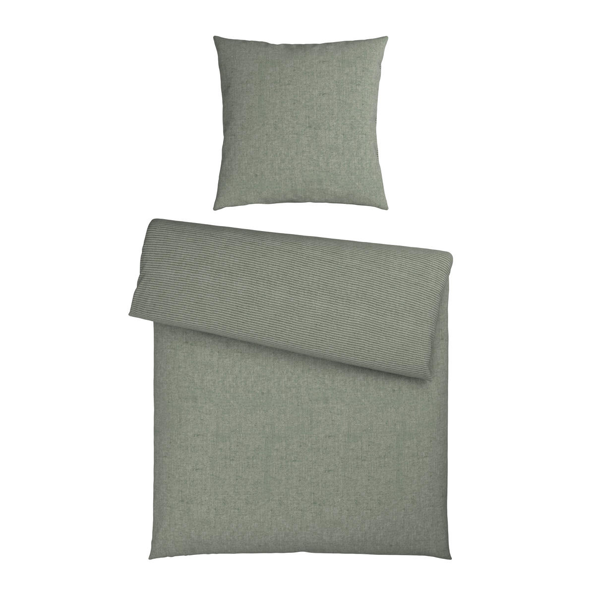 WENDEBETTWÄSCHE Flanell 135/200 cm  - Textil (135/200cm) - Novel