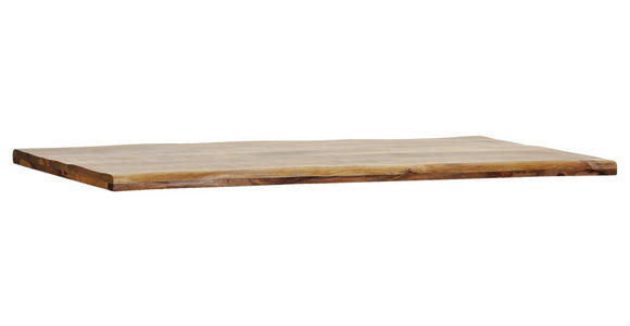 TISCHPLATTE      - Naturfarben, Design, Holz (200/100/5cm) - Landscape