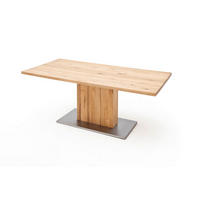 MATBORD i trä, metall, trämaterial 160/90/77 cm   - ekfärgad, Design, metall/trämaterial (160/90/77cm) - Livetastic