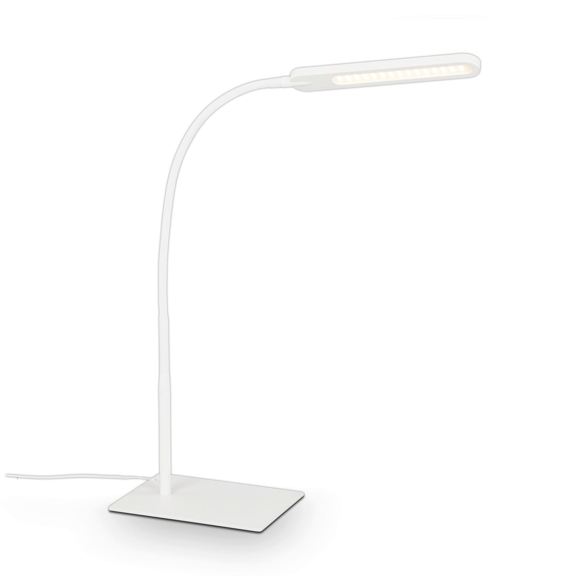 LED-SVETILKA ZA PISALNO MIZO               - bela, Basics, kovina/umetna masa (95/16,5/23cm)