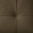 ECKSOFA in Echtleder Taupe  165/313 cm  - Taupe/Cognac, Design, Leder/Metall (165/313cm) - Emilio Belluti