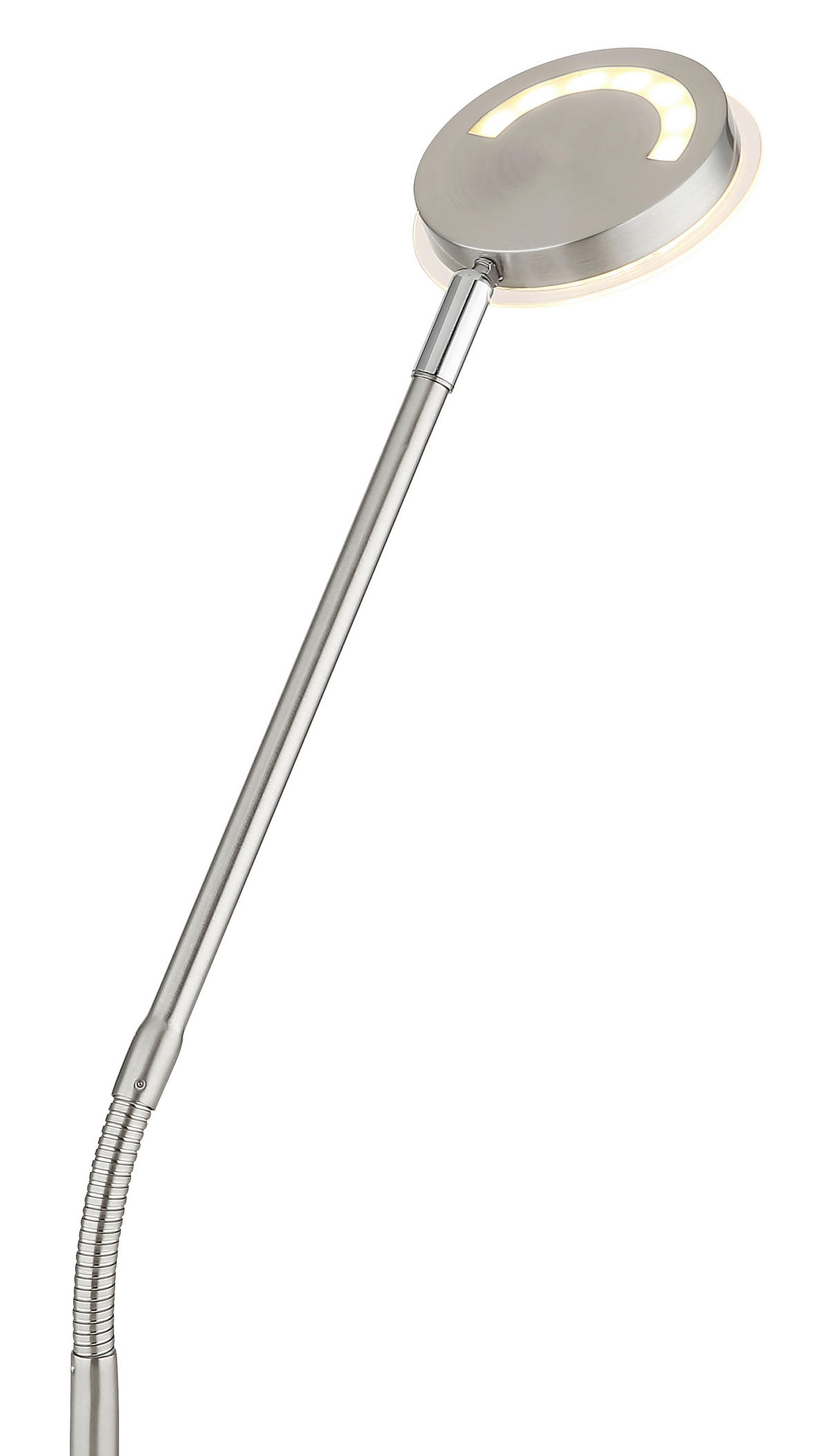 LED-STEHLEUCHTE 52/20/173 cm    - Klar/Schwarz, Design, Kunststoff/Metall (52/20/173cm) - Globo