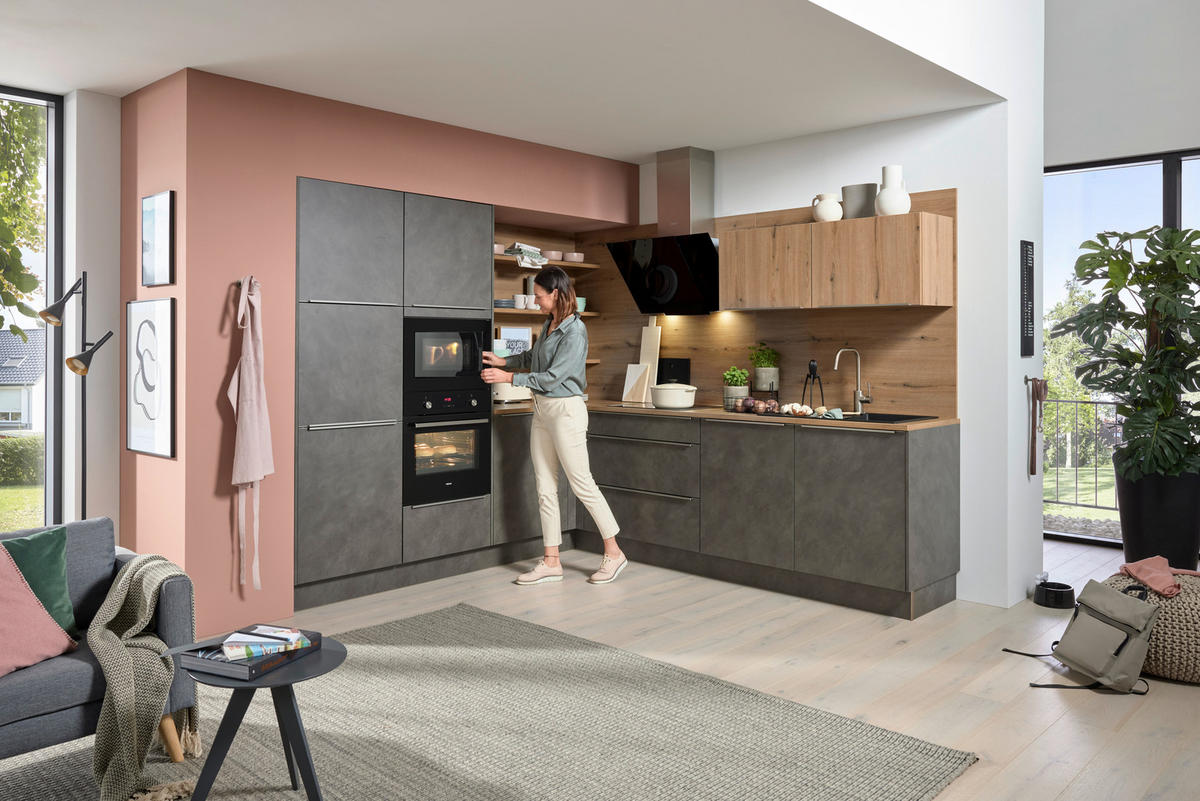 EINBAUKÜCHE   - MODERN, Holzwerkstoff - Dieter Knoll