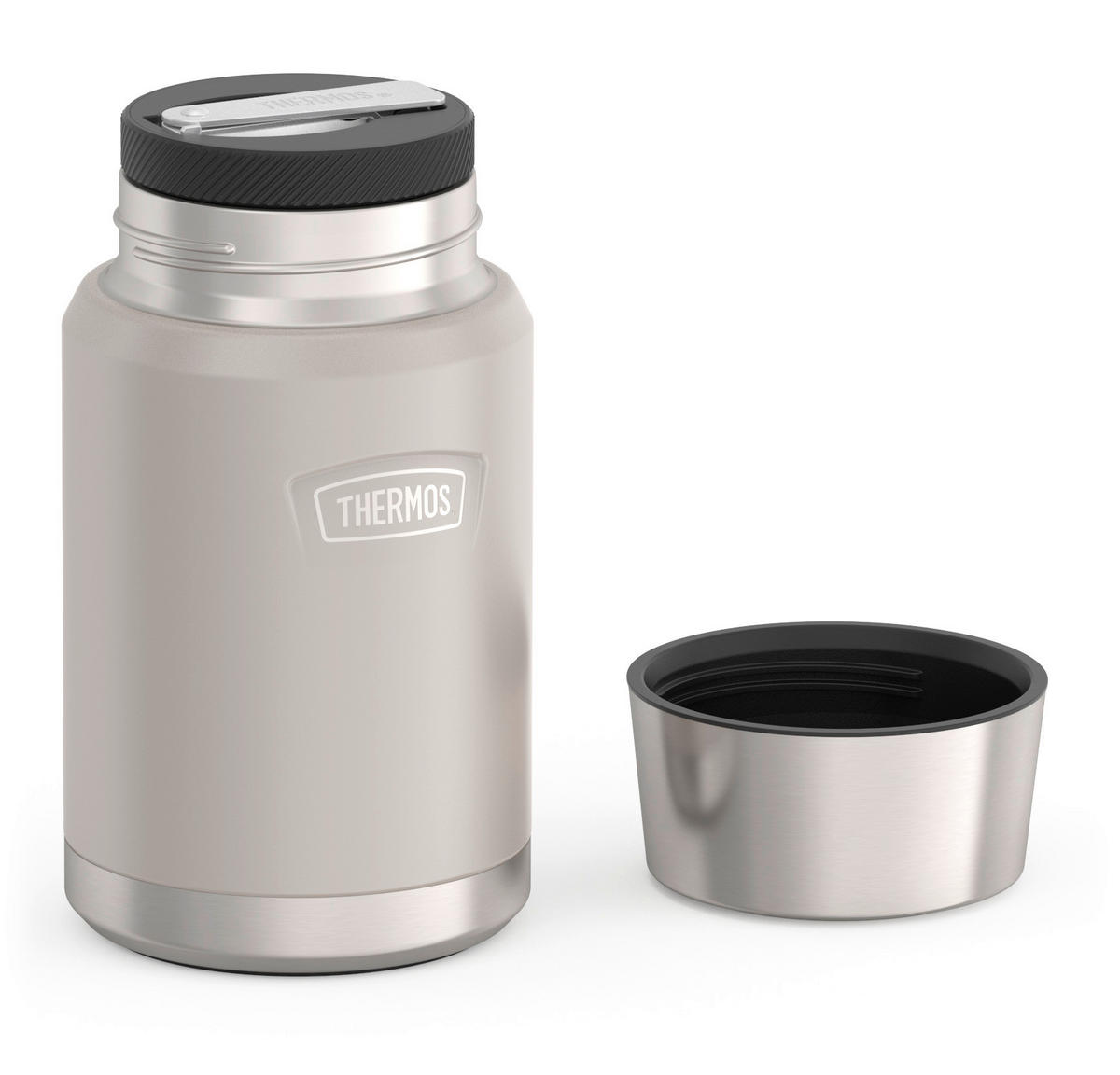 ISOLIERSPEISEGEFÄSS ICON 0,71 L  - Greige, Basics, Metall (0,71l) - Thermos