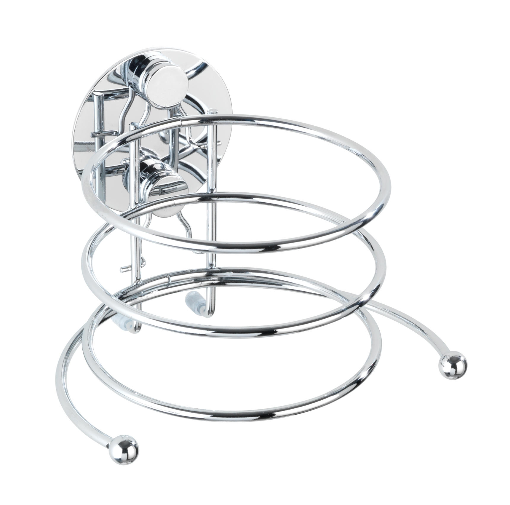 HÅRFÖNSHÅLLARE metall  - kromfärg, Design, metall (14/7,5/11,5cm)