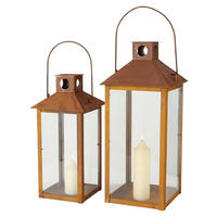 Felinar - Basics, sticlă/metal (25/25/54cm)