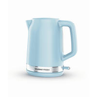 WASSERKOCHER GOURMETmaxx 1,7 L  - Blau, Basics, Kunststoff (22,1/15,6/23,7cm) - GOURMETMAXX