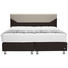 BOXSPRINGBETT 160/200 cm in Braun, Greige - Greige/Alufarben, KONVENTIONELL, Kunststoff/Textil (160/200cm) - Bentley BOXSPRINGBETT 160/200 cm in Braun, Greige - Greige/Alufarben, KONVENTIONELL, Kunststoff/Textil (160/200cm) - Bentley