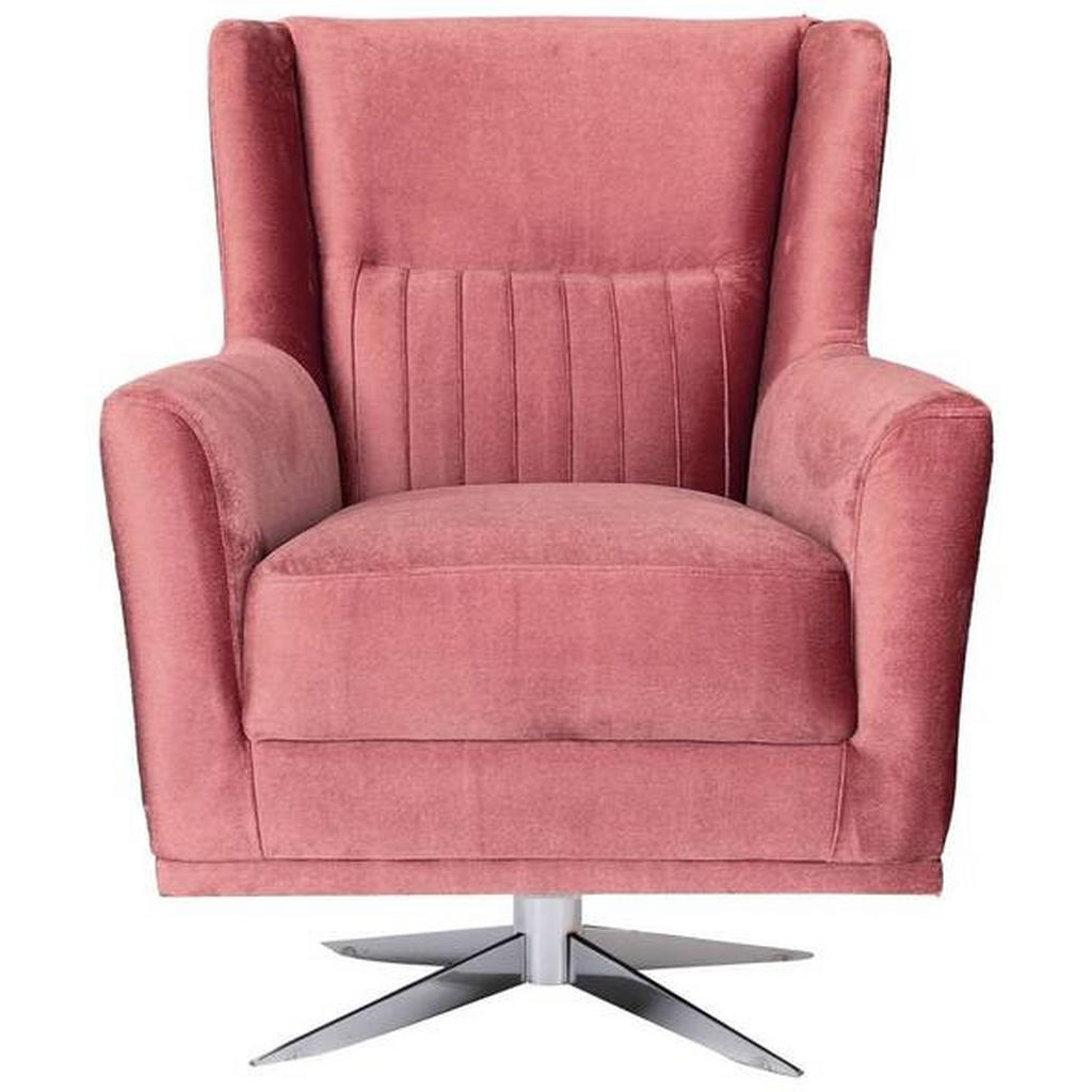 Thumbnail - Livetastic Sessel, Altrosa, Textil, Uni, 70x96x75 cm, DIN EN ISO 14001, DIN EN ISO 9001, Wohnzimmer, Sessel, Polstersess...