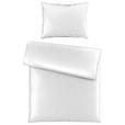 BETTWÄSCHE Satin 140/200 cm  - Weiß, KONVENTIONELL, Textil (140/200cm) - Novel