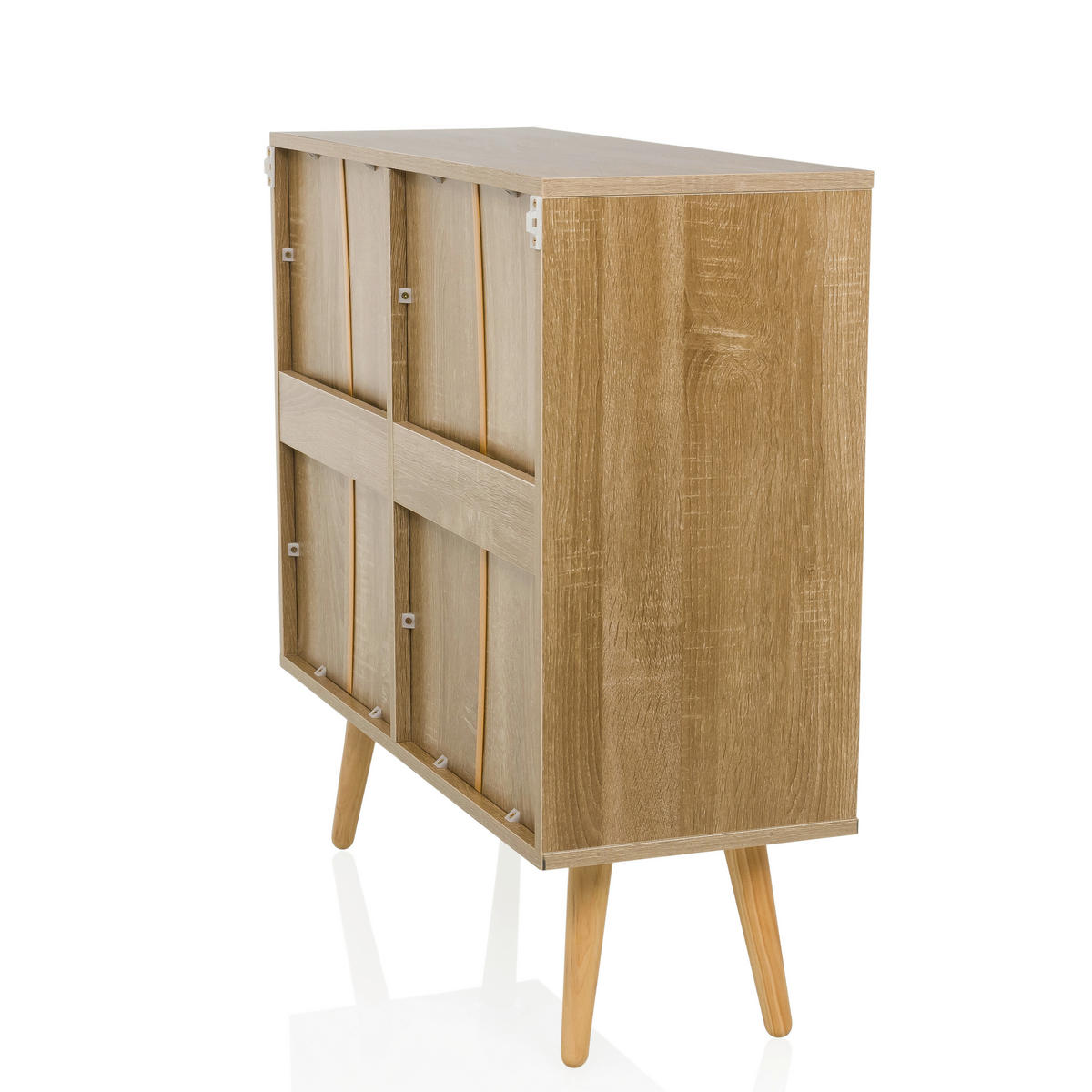 SIDEBOARD  in 80/78/32,5 cm  - Hellbraun, MODERN, Holzwerkstoff (80/78/32,5cm) - MID.YOU